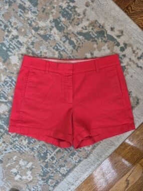 J. Crew Women’s Red Shorts NWT SZ 8